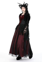 Load image into Gallery viewer, Gothic patterned velvet lace flared sleeves shrug BW119