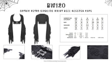 Load image into Gallery viewer, Gothic retro girdling waist bell-sleeves cape BW120