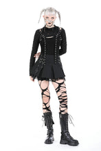 Load image into Gallery viewer, Punk decadent raggedy shrug BW138
