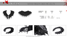 Load image into Gallery viewer, Gothic queen&#39;s luxe fur shawl BW139