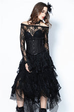 Load image into Gallery viewer, Gothic four buttons corset CW023 - Gothlolibeauty