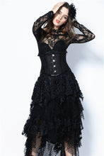 Load image into Gallery viewer, Gothic four buttons corset CW023 - Gothlolibeauty