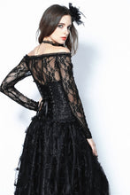 Load image into Gallery viewer, Gothic lolita five buttons corset CW024 - Gothlolibeauty