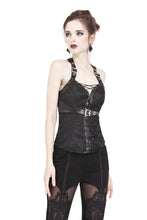 Load image into Gallery viewer, Gothic decorative pattern corset with rope on certral front design CW027 - Gothlolibeauty