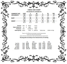 Load image into Gallery viewer, Gothic luxe embroiders lady underbust corset CW031