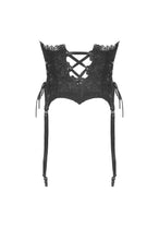 Load image into Gallery viewer, Gothic luxe embroiders lady underbust corset CW031