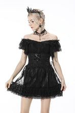 Load image into Gallery viewer, Gothic luxe embroiders lady underbust corset CW031
