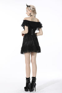 Gothic luxe embroiders lady underbust corset CW031