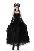 Load image into Gallery viewer, Gothic vintage court velvet strap corset CW042