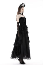 Load image into Gallery viewer, Gothic vintage court velvet strap corset CW042