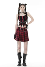 Load image into Gallery viewer, Gothic lace up bandage corset CW049