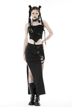 Load image into Gallery viewer, Punk metal crop corset CW053