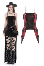 Load image into Gallery viewer, Rebel girl dye frill corset top CW066