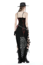 Load image into Gallery viewer, Rebel girl dye frill corset top CW066