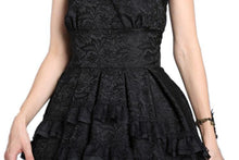 Load image into Gallery viewer, gothic noble cocktail dress no petticoat included - DW039 - Gothlolibeauty