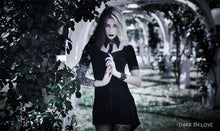 Load image into Gallery viewer, Punk hollow-out doll collar cocktail Tee dress DW127 - Gothlolibeauty