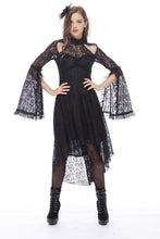 Load image into Gallery viewer, Gothic lace sexy dress with cat ear shape on top DW139 - Gothlolibeauty