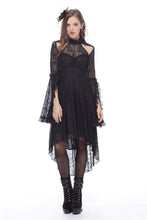 Load image into Gallery viewer, Gothic lace sexy dress with cat ear shape on top DW139 - Gothlolibeauty