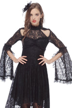 Load image into Gallery viewer, Gothic lace sexy dress with cat ear shape on top DW139 - Gothlolibeauty