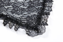 Load image into Gallery viewer, Gothic lace sexy dress with cat ear shape on top DW139 - Gothlolibeauty
