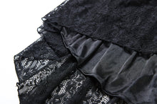 Load image into Gallery viewer, Gothic lace sexy dress with cat ear shape on top DW139 - Gothlolibeauty