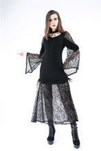Load image into Gallery viewer, Gothic knited lace sexy dress DW155 - Gothlolibeauty
