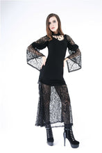 Load image into Gallery viewer, Gothic knited lace sexy dress DW155 - Gothlolibeauty