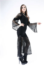Load image into Gallery viewer, Gothic knited lace sexy dress DW155 - Gothlolibeauty