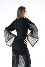 Load image into Gallery viewer, Gothic knited lace sexy dress DW155 - Gothlolibeauty
