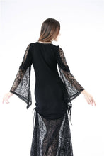 Load image into Gallery viewer, Gothic knited lace sexy dress DW155 - Gothlolibeauty
