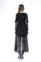 Load image into Gallery viewer, Gothic knited lace sexy dress DW155 - Gothlolibeauty