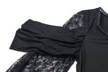 Load image into Gallery viewer, Gothic knited lace sexy dress DW155 - Gothlolibeauty