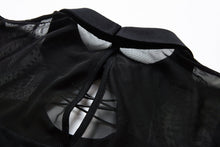 Load image into Gallery viewer, Punk Black spider neck dress DW159 - Gothlolibeauty