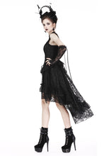 Load image into Gallery viewer, Gothic lolita lace cocktail dress (no petticoat incl.) DW198 - Gothlolibeauty