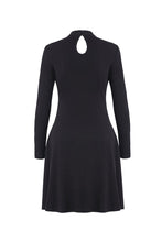 Load image into Gallery viewer, Punk cool hollow lace-up midi dress DW208 - Gothlolibeauty