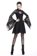 Load image into Gallery viewer, Elegant gothic lace-up lacey knitted T-shirt DW210 - Gothlolibeauty