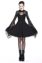 Load image into Gallery viewer, Elegant gothic lace-up lacey knitted T-shirt DW210 - Gothlolibeauty