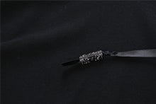 Load image into Gallery viewer, Punk sexy slit hooded dress DW215 - Gothlolibeauty
