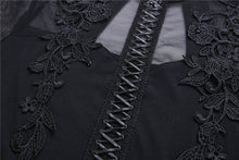 Load image into Gallery viewer, Cute gothic flower bust layered sleeve midi dress DW216 - Gothlolibeauty