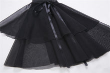Load image into Gallery viewer, Cute gothic flower bust layered sleeve midi dress DW216 - Gothlolibeauty