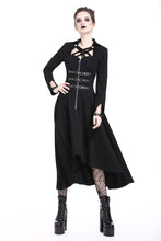 Load image into Gallery viewer, Punk buckle zippered long dress DW219 - Gothlolibeauty