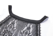 Load image into Gallery viewer, Gothic slit bust lace sleeve knitted dress DW227 - Gothlolibeauty