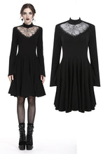 Load image into Gallery viewer, Spiderweb hearted punk dress DW237 - Gothlolibeauty