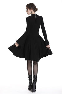 Spiderweb hearted punk dress DW237 - Gothlolibeauty