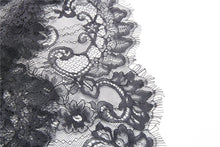 Load image into Gallery viewer, Gothic lacey hooded side slits maxi dress DW244 - Gothlolibeauty