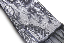 Load image into Gallery viewer, Gothic lacey hooded side slits maxi dress DW244 - Gothlolibeauty