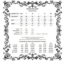 Load image into Gallery viewer, Gothic lolita elegant lace tasseled hem dress DW249