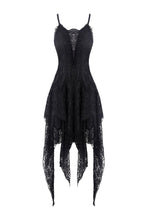 Load image into Gallery viewer, Gothic lolita elegant lace tasseled hem dress DW249 - Gothlolibeauty