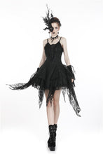 Load image into Gallery viewer, Gothic lolita elegant lace tasseled hem dress DW249 - Gothlolibeauty