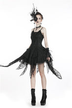 Load image into Gallery viewer, Gothic lolita elegant lace tasseled hem dress DW249 - Gothlolibeauty